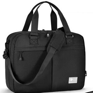 Coscooa Airline Approved Carry-on Travel Bag Duffel Weekender Black-NWT